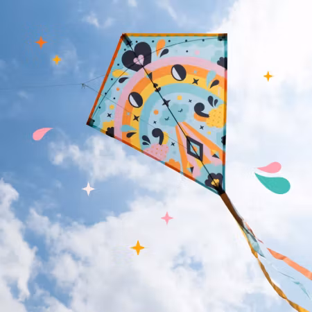 Djeco- Kite, Kawaii