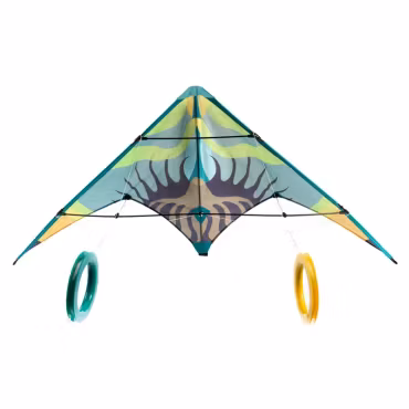 Djeco- Green Wave - Stunt Kite