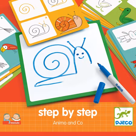 DJECO- Step by step, Animals