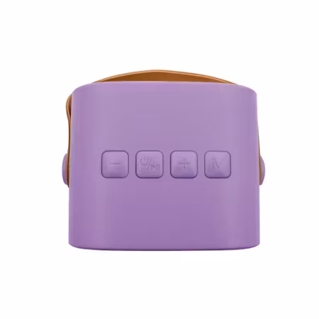 Lalarma- Bluetooth Speaker With Wireless Microphone - Purple