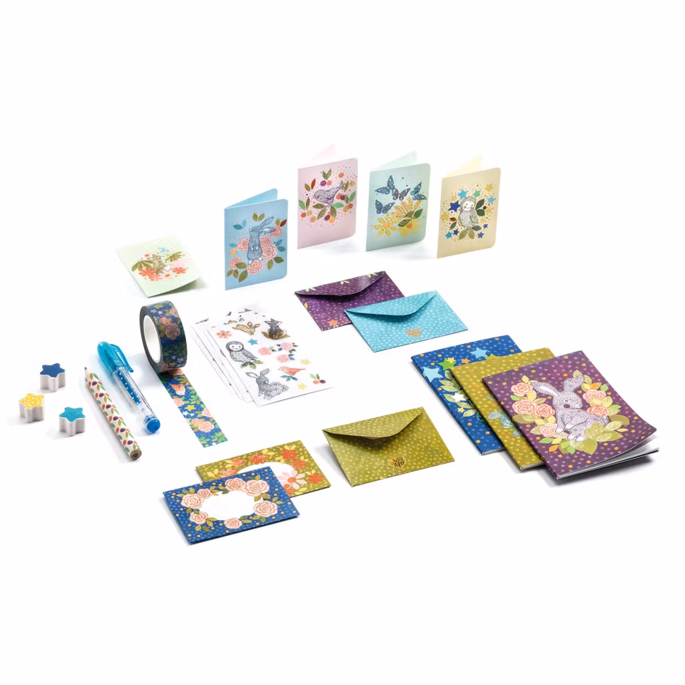 Djeco- Mini Elodie box set. /  pysselbox.
