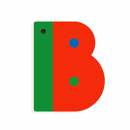 Djeco- Graphic Letters/ BOKSTAV - B