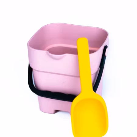 pellianni- Silicone Collapsible Bucket Pinkish