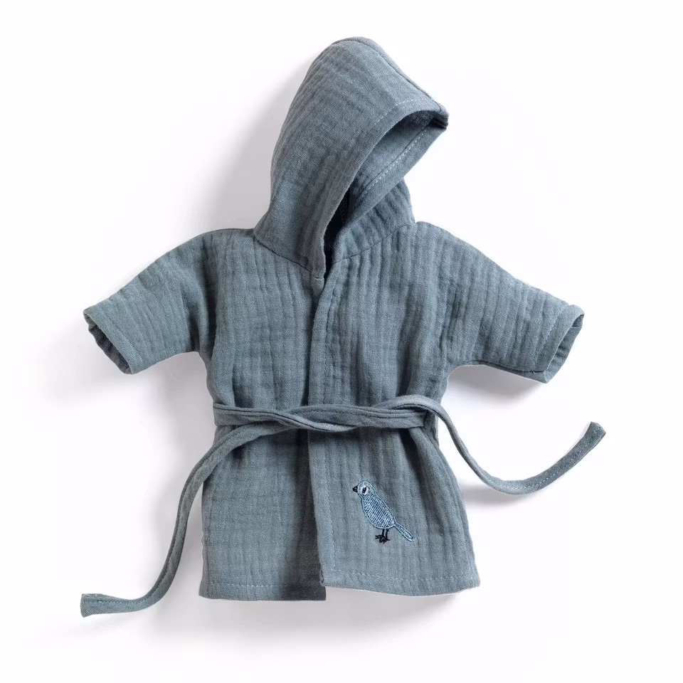 Djeco- Pomea Doll Bathrobe badrock