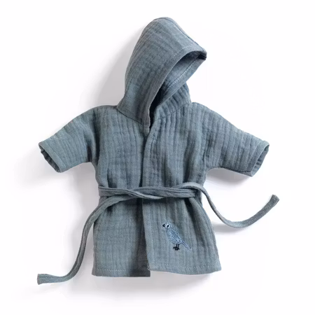 Djeco- Pomea Doll Bathrobe badrock