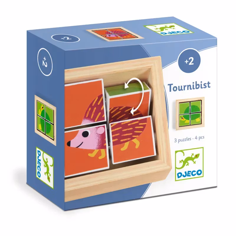 Djeco- Tournibist - FSC 100%, 4 pcs