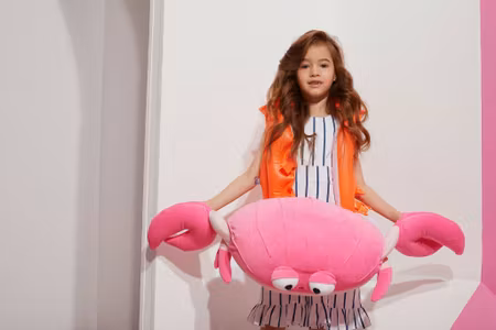Orange Toys- Plush Toy, Crab 60 cm/ gosedjur