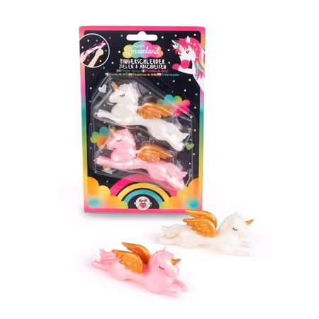 Trendhaus- DREAMLAND Unicorn finger slingshot, set of 2