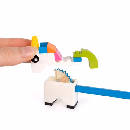 Trendhaus- DREAMLAND Sharpener Mini Building Block Set Unicorn