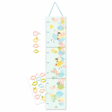 Djeco-Height chart - Spring/ mätsticka