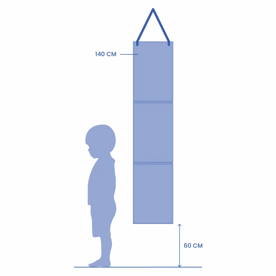 Djeco-Height chart - Spring/ mätsticka
