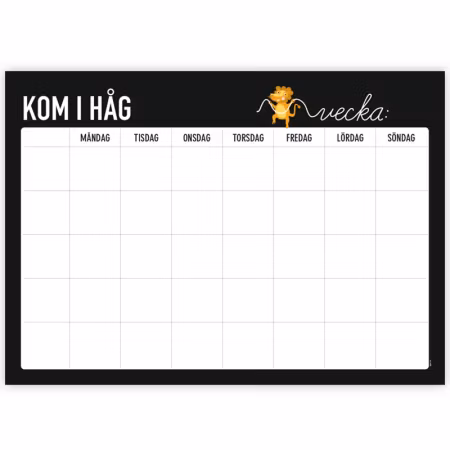 Ejvor- Poster Kom Ihåg