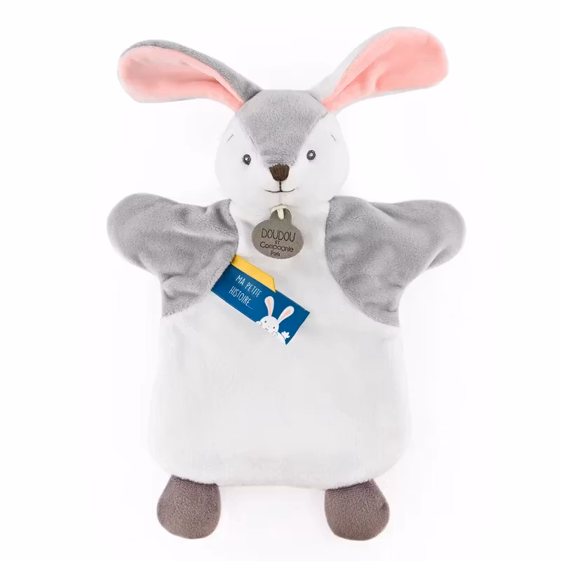 Doudou Et Compagnie- SOOTHER HAND PUPPET - Bunny