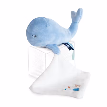 Doudou Et Compagnie- WALE With Soother - Blue