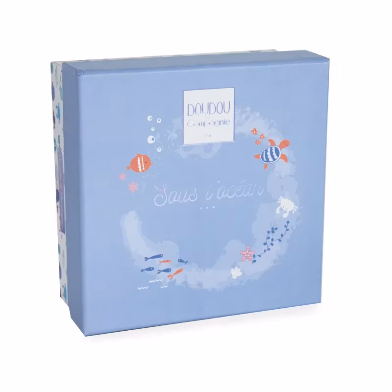 Doudou Et Compagnie- WALE With Soother - Blue