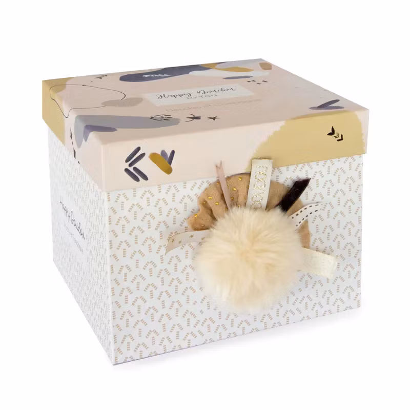 Doudou Et Compagnie- HAPPY WILD - Pompom Bunny Beige