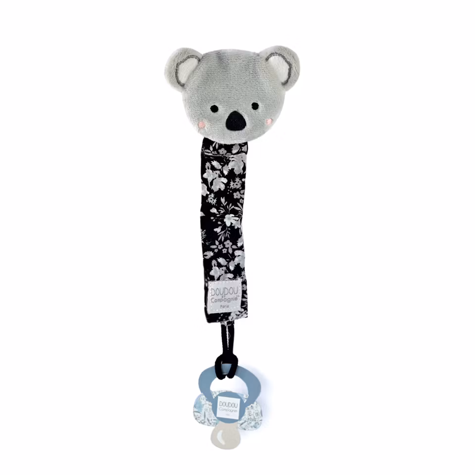 Doudou Et Compagnie- BOH´AIME - Pacifier Holder koala/ Napphållare.