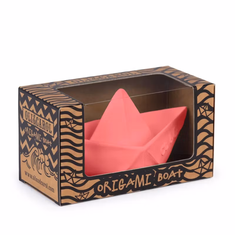 OLI & CAROL- Origami Boat Pink
