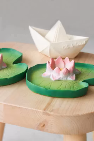OLI & CAROL- Origami Boat White