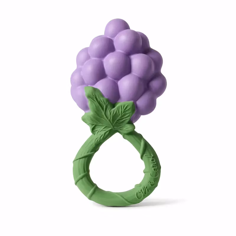 OLI & CAROL- Grape Rattle Toy