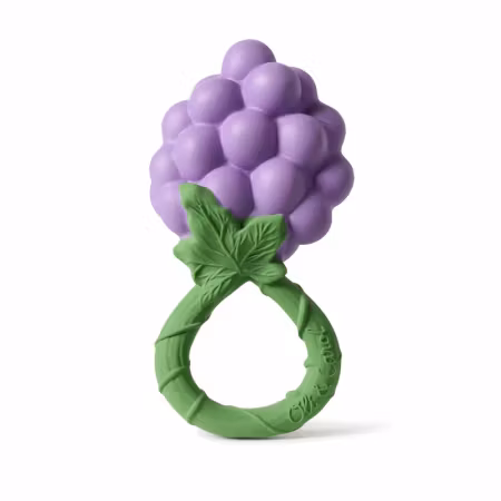 OLI & CAROL- Grape Rattle Toy