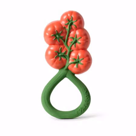 OLI & CAROL- Tomato Rattle Toy