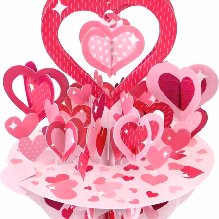 Santoro- Pirouettes Card - Love