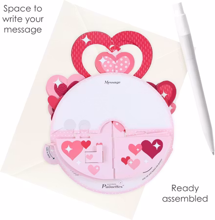Santoro- Pirouettes Card - Love