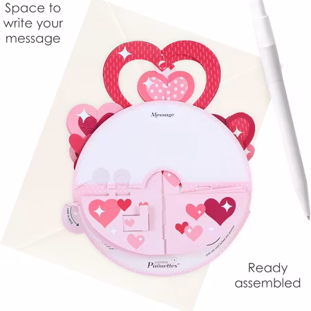 Santoro- Pirouettes Card - Love