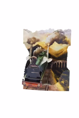 Santoro- Swing Cards - Train