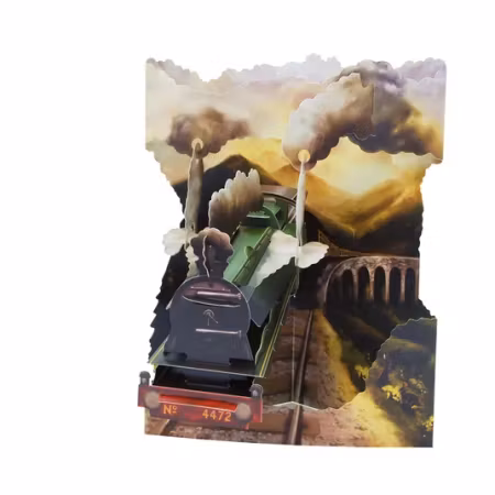 Santoro- Swing Cards - Train