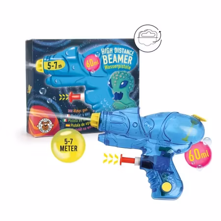 Trendhaus- SPACE ADVENTURE Water Guns 60ml