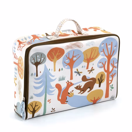 Djeco- Suitcases Squirrels/ väskor.