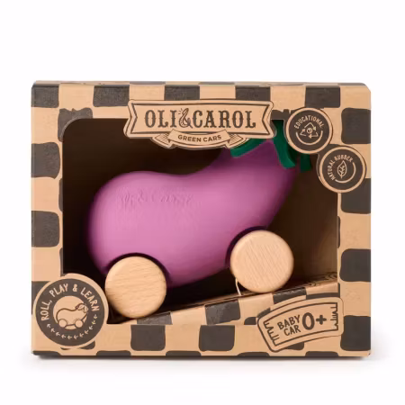 Oli & Carol- Emma The Eggplant car.