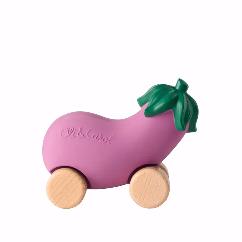 Oli & Carol- Emma The Eggplant car.