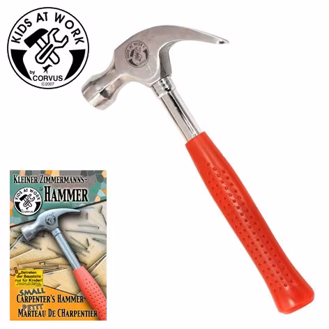 Corvus kids at work- Carpenters hammer, small hammare