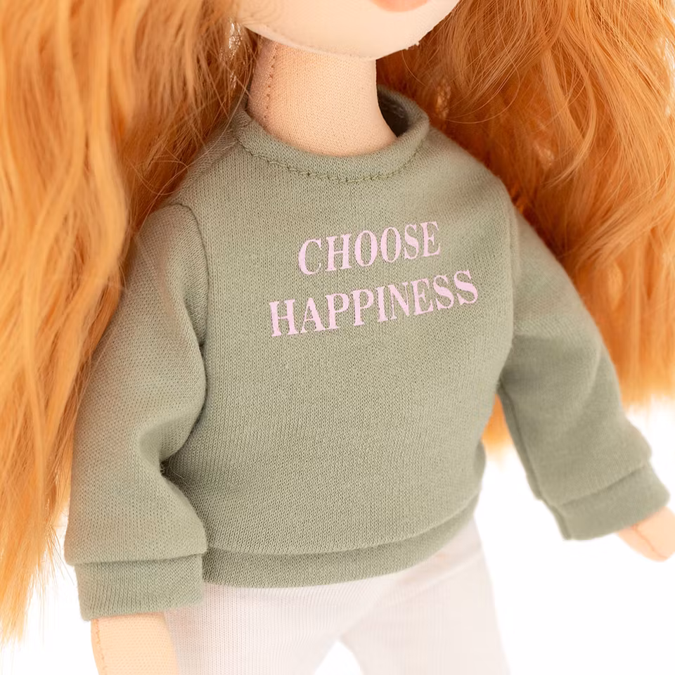 Orange Toys- Sunny in Green Sweatshirt/ docka..