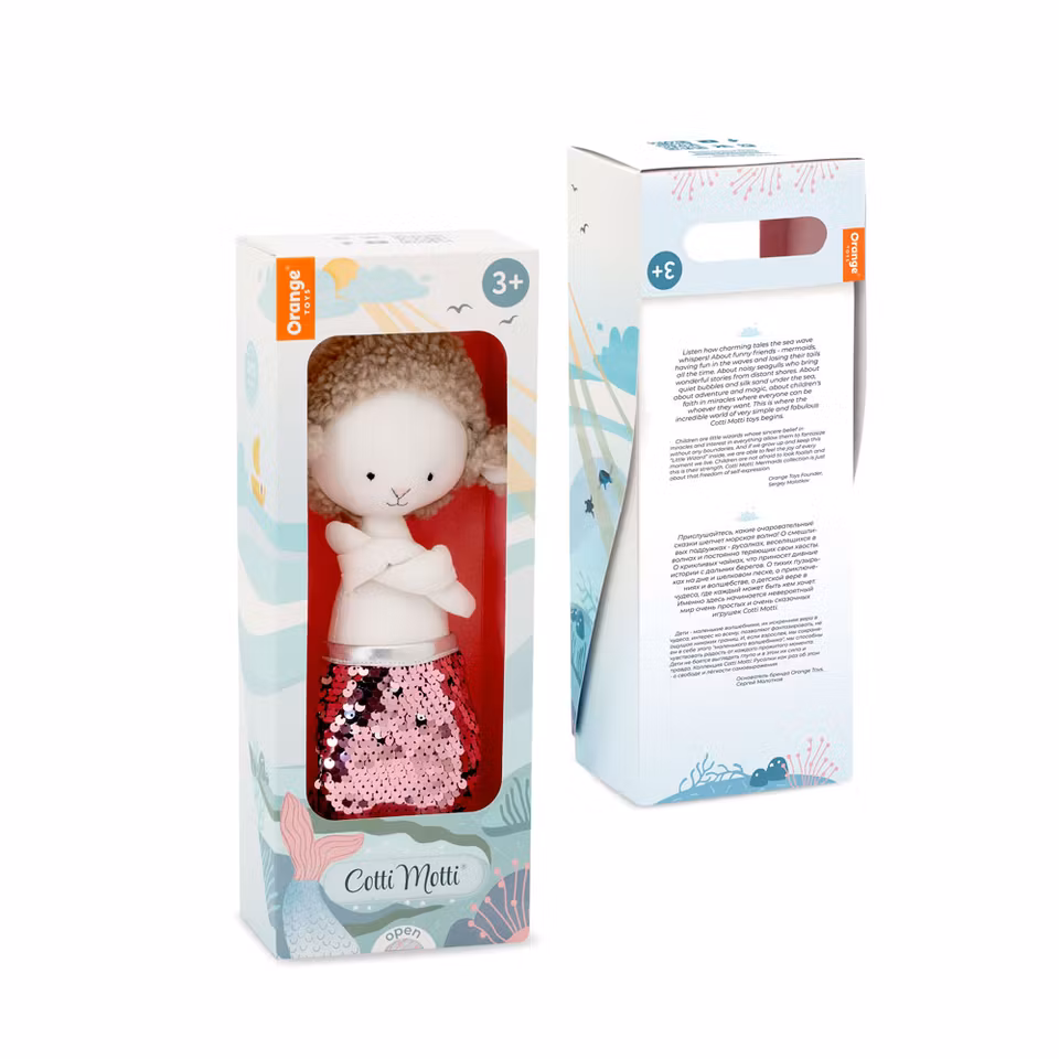 Orange Toys- Zoe the Sheep: Mermaid / gosedjur sjöjungfru.