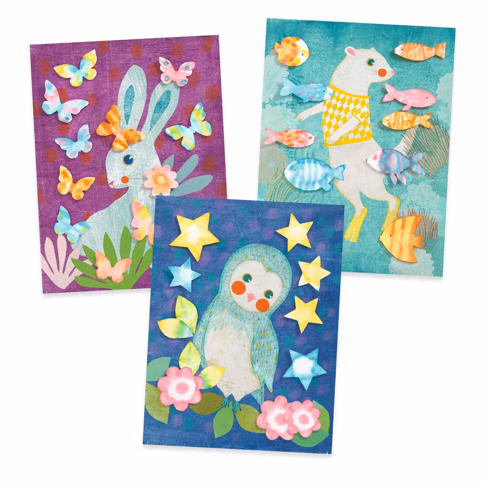 Djeco- With Blotting Paper/ Pyssla.