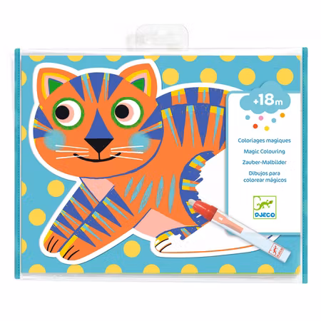 Djeco- Animalo-Ma/ pysselbok vatten.