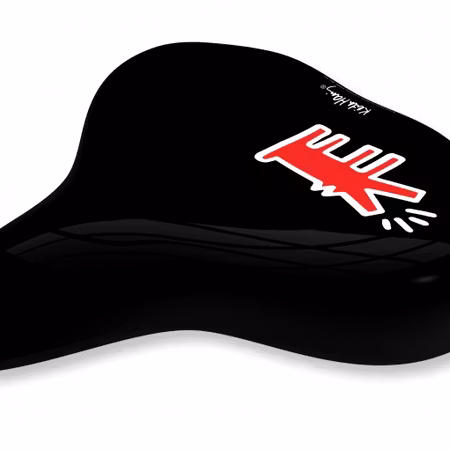 Liix Saddle Cover Keith Haring Dog sadelskydd