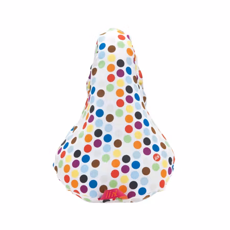 Liix Saddle Cover Big Polka Dots Mix sadelskydd