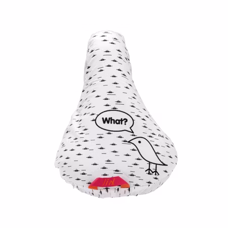 Liix Saddle Cover What Bird White sadelskydd