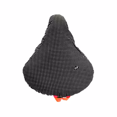 Liix Saddle Cover Polka Dots Black sadelskydd