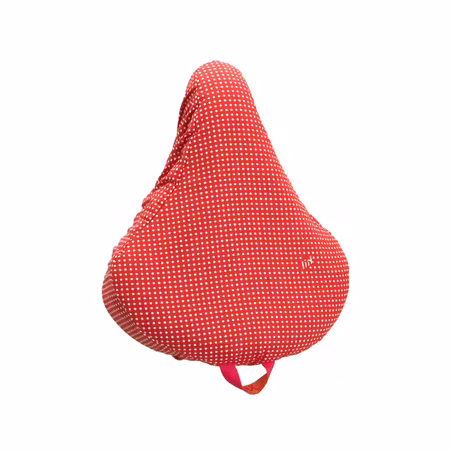 Liix Saddle Cover Polka Dots Red sadelskydd