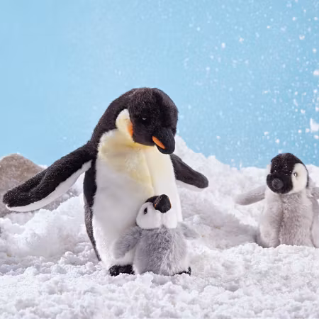 Keycraft Living Nature- Penguin with Chick