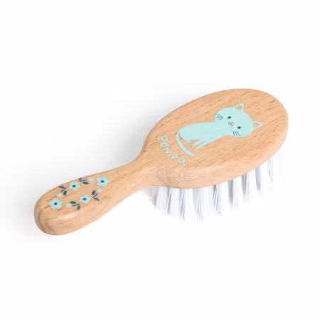 Djeco- Pomea Doll- Lovely POMEA, Hair Brush/ docktillbehör