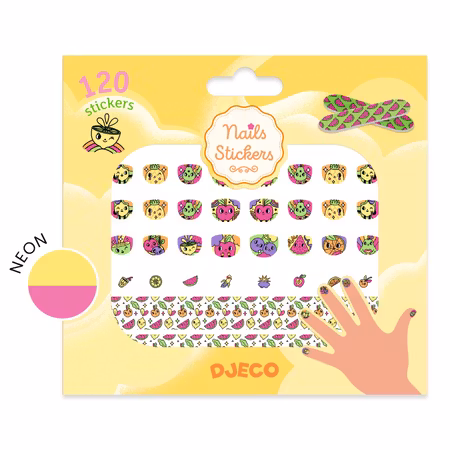 DJECO- Nails Stickers - Boost - FSC / superenkel manikyr