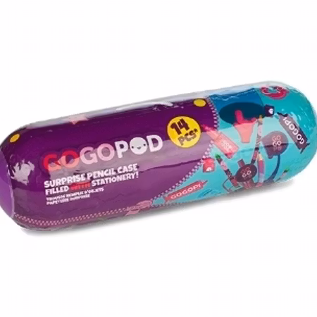 KEYCRAFT - GOGOPOD Surprise Stationery Pod/ pennfodral 14 delar.