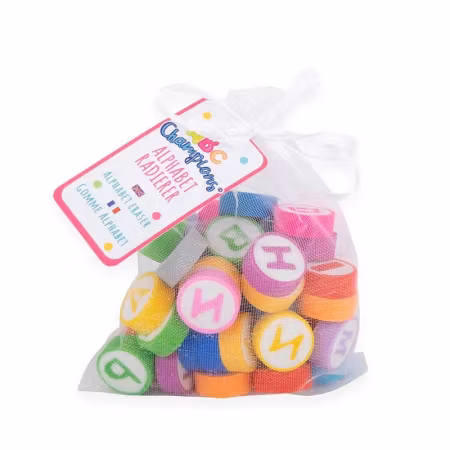 Trendhaus- ABC CHAMPIONS Eraser Alphabet/ Sudd